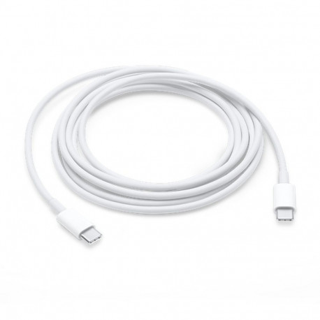 USB-kaabel USB-C USB-C 2m Apple, valge, sobib Apple USB-C 20w adapteriga, sobib alates iPhone15, MLL