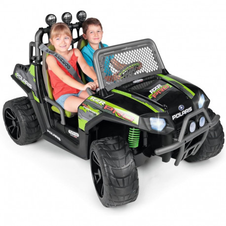 Детский электромобиль Polaris RZR Pro Green Shadow 24V