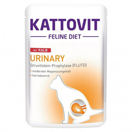 KATTOVIT Feline Diet Urinary vasikaliha märg kassitoit 85g