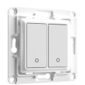 "Shelly Accessories ""Wall Switch 2"" Wandtaster 2-fach Weiß"