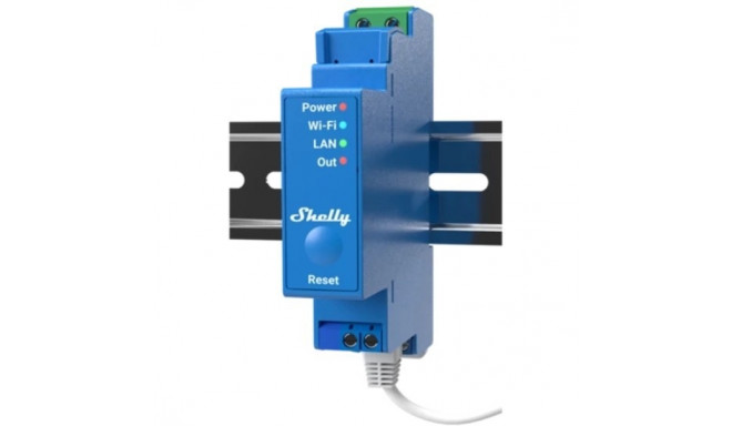 "Shelly Relais ""Pro 1"" WLAN LAN Max. 16A 1 Kanal 1 Phase BT DIN-Rail"