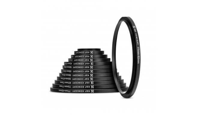 K&F Concept 11in1 filter reduction ring set