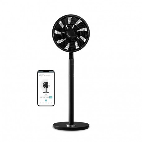Duux Whisper Flex Ultimate Smart põrandaventilaator must läbimõõt 34 cm 30 kiirust ostsillatsioon 3-