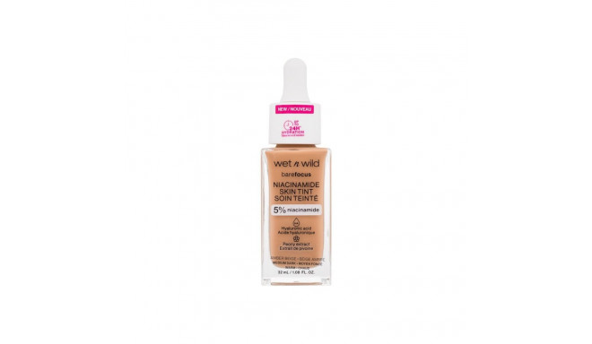 Wet n Wild Bare Focus Niacinamide Skin Tint (32ml) (Medium Dark)