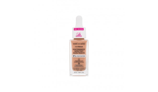 Wet n Wild Bare Focus Niacinamide Skin Tint (32ml) (Light Medium)