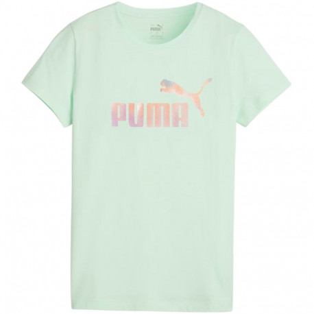 Puma naiste t-särk ESS+ Summer Daze Tee 679921 88 L, piparmündiroheline
