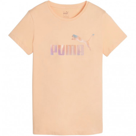 Puma naiste t-särk ESS+ Summer Daze Tee 679921 45 M, virsikuvärvi
