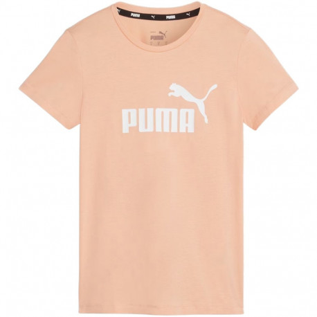 Puma naiste t-särk ESS Logo Tee 586775 46 M, virsikukarva