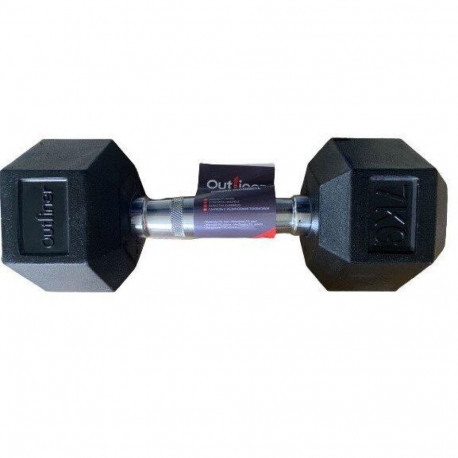 kummist heksagonhantli YLDB35 7 kg