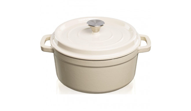 CASSEROLE POT GRAND FEU 4.7L WHITE