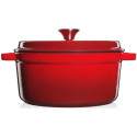 CASSEROLE POT GRAND FEU 4.7L RED