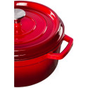 CASSEROLE POT GRAND FEU 4.7L RED