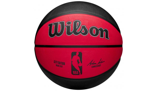 Wilson NBA Team City Edition Miami Heat Basketball WZ4024216XB (7)