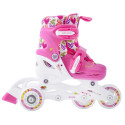 Smj Sport Hearts 2in1 roller skates + adjustable roller skates HS-TNK-000017130 (26-29)