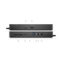 Docking station Dell WD19S, 130 W, Wired, Black