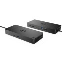 Docking station Dell WD19S, 130 W, Wired, Black