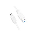 LOGILINK CU0175 LOGILINK - USB 3.2 Gen1x1 cable, USB-A male to USB-C male, white, 1.5m