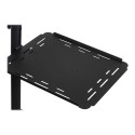 TECHLY Universal Adjustable Trolley for Notebook Projector with Shelf Black