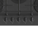 Gorenje GTW7C51B hob Black Built-in 75 cm Gas 5 zone(s)