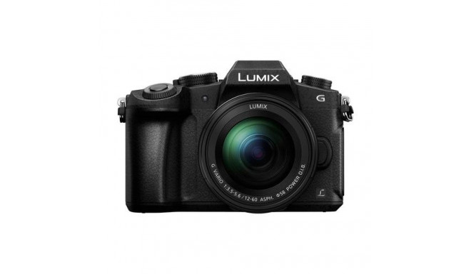 Panasonic Lumix DMC-G81 + G VARIO 12-60mm MILC Body 16 MP Live MOS 4592 x 3448 pixels Black