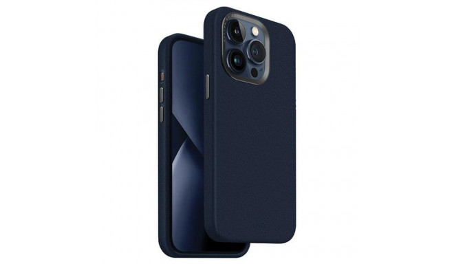 Uniq Lyden Magclick Charging case for iPhone 15 Pro - navy blue