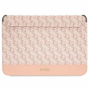 Guess GCube Stripes case for a 14" laptop - pink