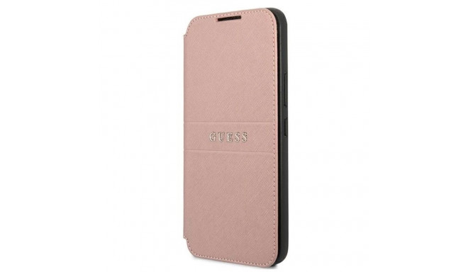 Guess GUBKS22MPSASBPI S22+ S906 pink/pink book Saffiano Stripes