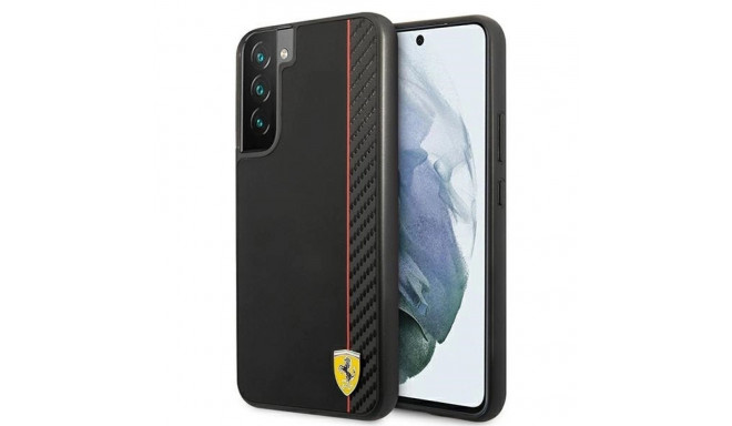 Ferrari FESAXHCS22MBK S22+ S906 black/black hardcase On Track Carbon Stripe