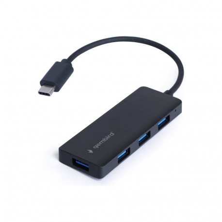 GEMBIRD 4-port USB 3.1 Gen 1 Type-C hub