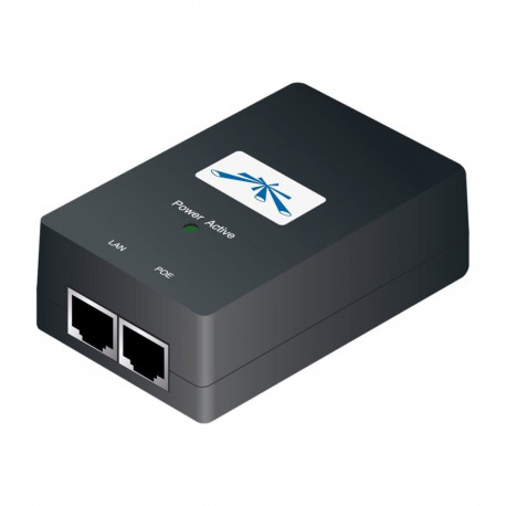 UBIQUITI POE-24-24W-G Ubiquiti PoE-24G passiivne PoE adapter EU/ 24V 1A/ ESD kaitse/ 24W/ gigabitine