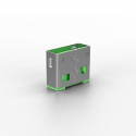 Lindy USB Port Blocker (without key) - Pack of 10, Colour Code: Green