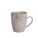 MUG WITH SPECKLE BROWN 368ML