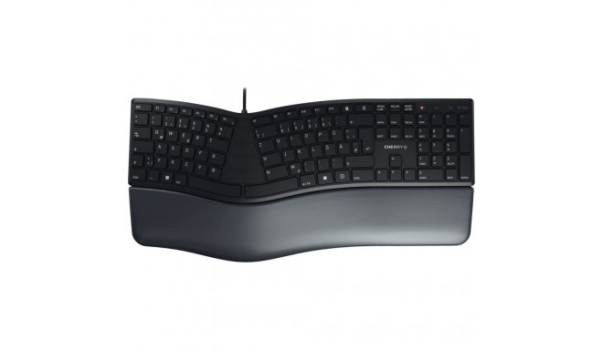 DE layout - CHERRY KC 4500 ERGO, keyboard (black)