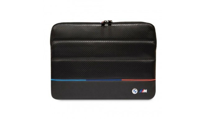 BMW Carbon Tricolor cover for a 14" laptop - black