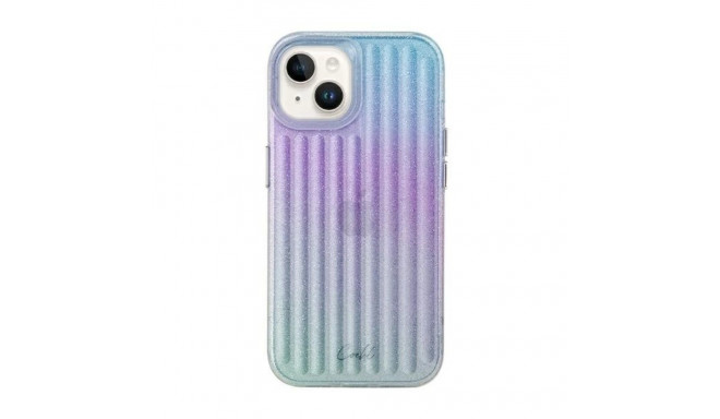 Uniq Coehl Linear case for iPhone 14 Plus - pink and blue