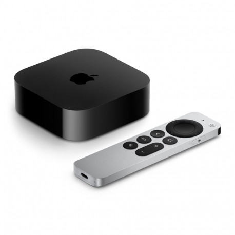 Apple TV 4K must, hõbedane 4K Ultra HD 64 GB Wi-Fi