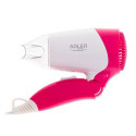 Adler AD 2259 hair dryer 1200 W Pink, White