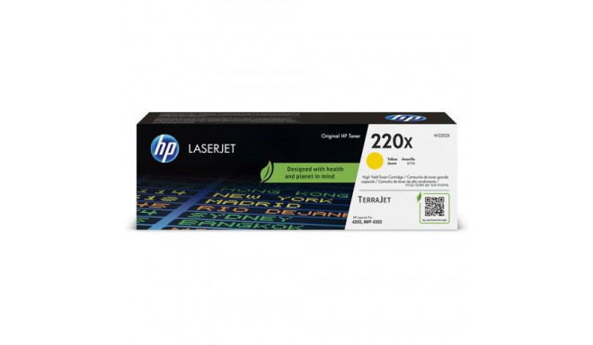 HP 220X Yellow Original LaserJet Toner Cartridge