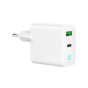 CHARGER USB 20W 2PORT/TA-UC-PDQC20L-W-01 GEMBIRD