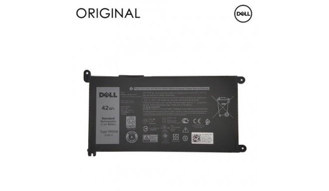 Replacement Battery DELL YRDD6, 3500mAh