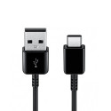 Samsung EP-DG930 USB-A 2.0 USB-C 25W Andme- ja laadimiskaabel 1.5m Must (Blister)