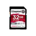 Kingston Canvas React Plus 32GB SDHC Memory Card (Black  UHS-II U3  Class 10  V90)