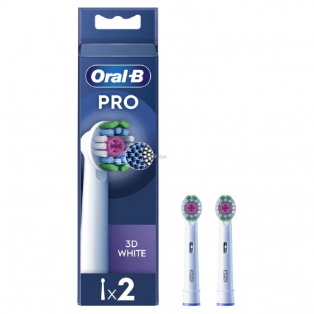 Braun Oral-B elektrilised hambaharjad Pro 3D White 2 tk.