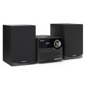 Sharp XL-B517D(BK) Hi-Fi Micro System, CD/FM/USB/Bluetooth v5.0, Aux-in, 45W, Black Sharp | Hi-Fi Mi