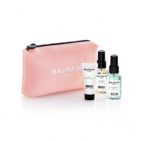 BALMAIN HAIR neopreenist kosmeetikakott roosa reisile / Cosmetic Bag Pink Travel