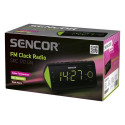 Sencor SRC 170 Clock Digital Black, Green