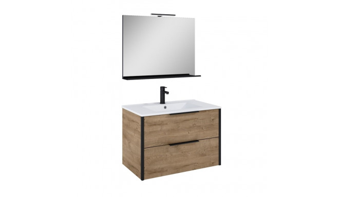 SET ARIA MASTERJERO 80 2S kaneel peegel LED