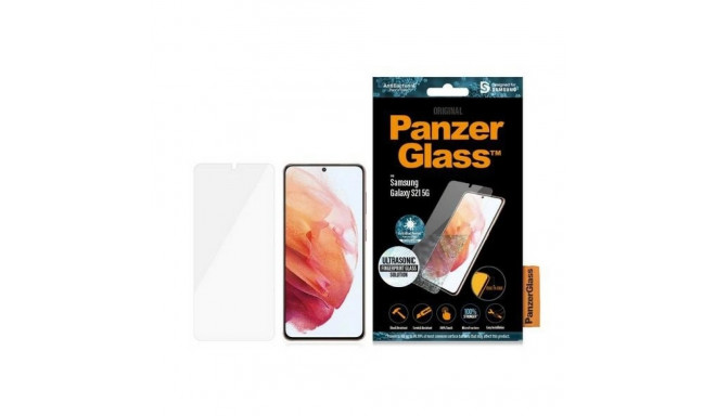 PanzerGlass E2E Microfracture antibacterial glass for Samsung Galaxy S21 - with black frame