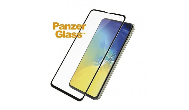 PanzerGlass E2E Super+ tempered glass for Samsung Galaxy S10e - with black frame