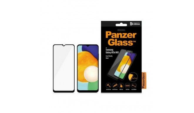 PanzerGlass E2E Regular tempered glass for Samsung Galaxy A03 - with black frame